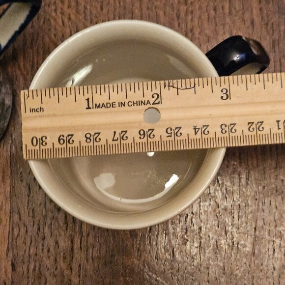 2 Polish Pottery Boleslawiec Mugs. Hand Painted - Picture 7 of 8